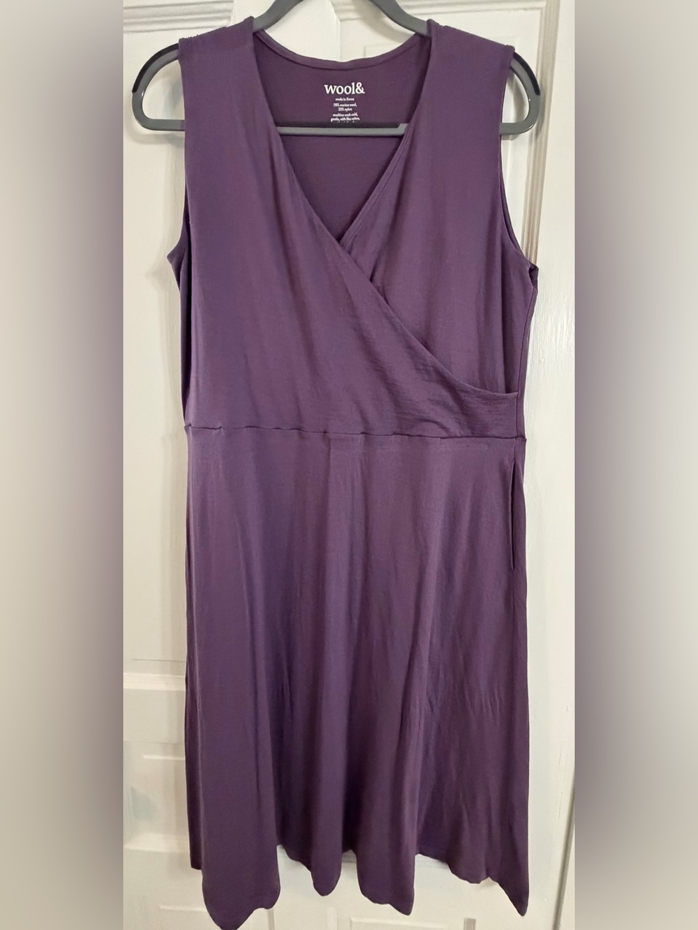 wool& Isabelle Purple Fig Dress